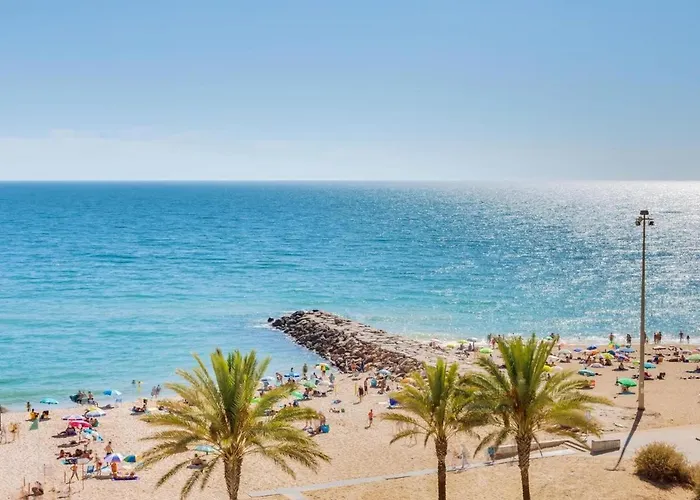 Front Beach Quarteira Ground Floor Girassol Studio